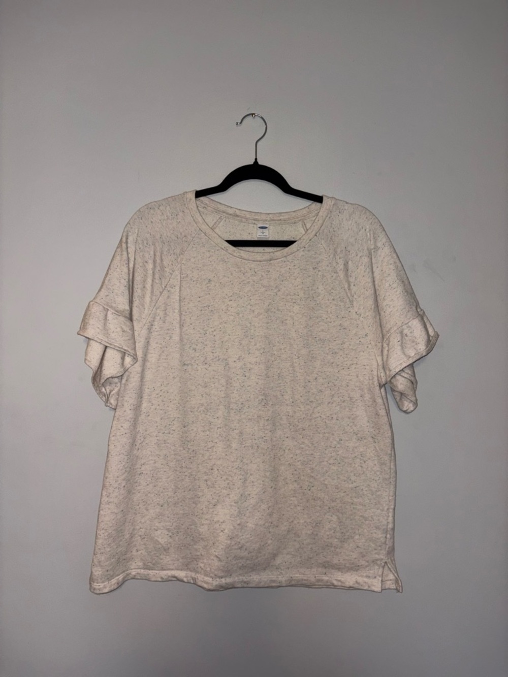 Old Navy ~ Cream Confetti Sweater T-Shirt